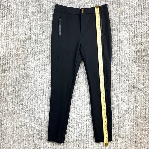 Anthropologie The Essential Slim Women’s Size 4 Black Pants Businesscore Classic - Picture 5 of 12